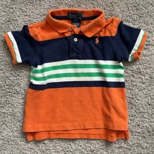 Polo Boys Short Sleeve Shirt, SIZE 24 mos